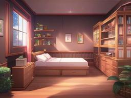 Background Anime Room Gacha Bedroom  