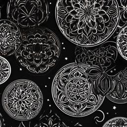 Black Night iPhone Wallpaper Stylish and Dark Aesthetic on Your Mobile Device  intricate patterns, colors, wallpaper style