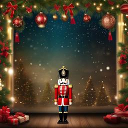 Christmas Background Wallpaper - nutcracker photo backdrop  