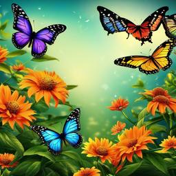 Butterfly Background Wallpaper - butterfly free wallpaper  