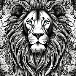 Lion Background Wallpaper - lion drawing wallpaper  