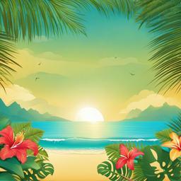 Beach background - beach hawaiian background  