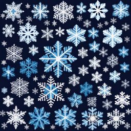 snowflake clipart,dancing in a winter wonderland of icicles 