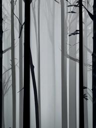 Wallpaper Forest Dark  ,mobile iphone background wallpaper