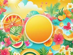 Summer Bright Wallpaper  background