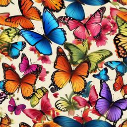 Butterfly Background Wallpaper - background with butterflies  