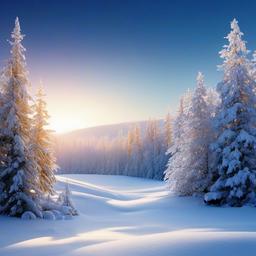 Snow Background Wallpaper - snow scene desktop wallpaper  