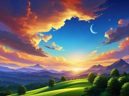 Animated Sky Background  ,desktop background wallpaper