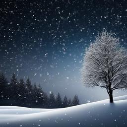 Snow Background Wallpaper - falling snow black background  