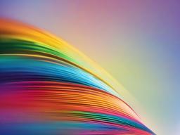 Rainbow Blur Background  