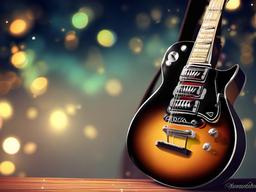 cute guitar wallpaper  ,desktop background wallpaper