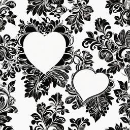 Heart Background Wallpaper - white background with a heart  