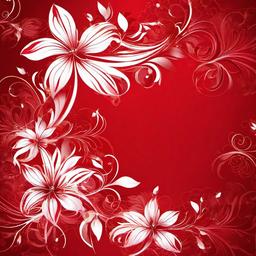 Red Background Wallpaper - background flower red  