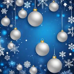 Christmas Background Wallpaper - merry christmas blue background  