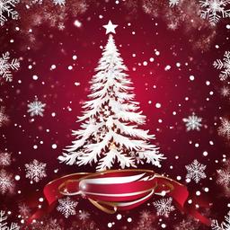 Christmas Background Wallpaper - snow christmas tree background  