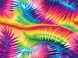 Tie Dye Rainbow Background  