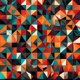 Geometric Background - triangle abstract wallpaper  