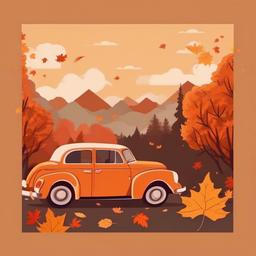 fall background with cute aesthetic