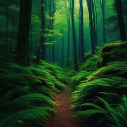 Forest Background Wallpaper - forest aesthetic background  