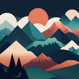 Mountain Background Wallpaper - minimalist wallpaper mountain  