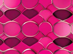 Pink Cool Wallpaper-Hot pink with metallic accents and bold shapes for a modern, cool look  background wallpaper