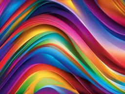 Blended Rainbow Background  