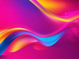 Colorful Pink Background-Bright pink with bursts of colorful splashes like yellow and blue  background wallpaper