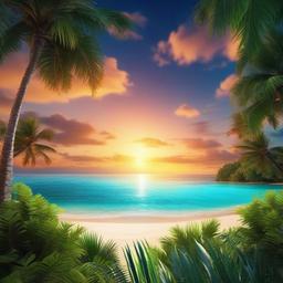Beach Background Wallpaper - tropical beach wallpaper 4k  