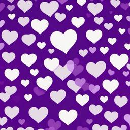 Heart Background Wallpaper - white heart purple background  