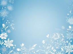 Blue Pretty Background-Soft blue with delicate floral designs for a charming, pretty background  background wallpaper