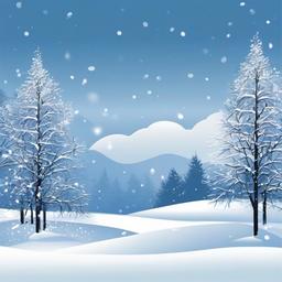 Snow Background Wallpaper - snowy background with trees  