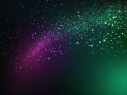 Dark Green Glitter Background  