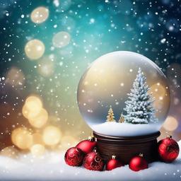 Christmas Background Wallpaper - christmas snow globe background  