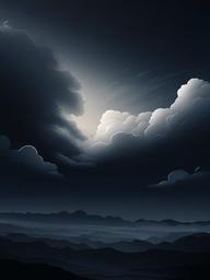 Dark Cloudy Sky Background  ,mobile iphone background wallpaper