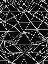 Geometric Black Wallpaper  ,mobile iphone background wallpaper