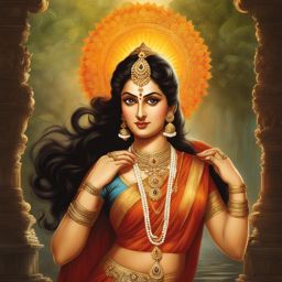 savitri - the indian heroine who outwitted the god of death to save her husband. 