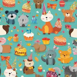 Birthday Background Wallpaper - animal birthday background  