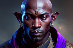 githzerai monk, mastering mental and physical disciplines, with a focus on tranquility. 