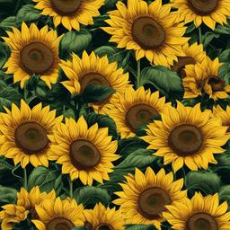 Sunflower Background Wallpaper - simple sunflower wallpaper  