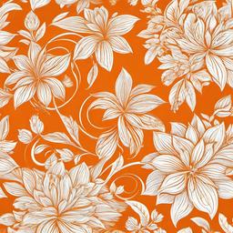 Orange Background Wallpaper - floral orange background  