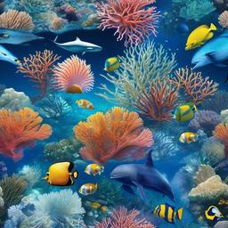 Ocean Background Wallpaper - ocean life wallpaper  