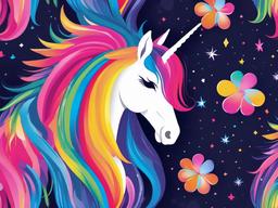 Background Unicorn Rainbow  