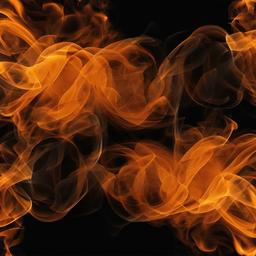 Smoke Background - orange and black smoke background  