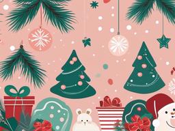 Cute Christmas Backgrounds Aesthetic  