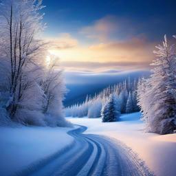 Winter background wallpaper - snowy winter wallpaper  