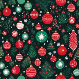 Christmas Phone Wallpaper - Festive Christmas Decor  intricate patterns, splash art, wallpaper art