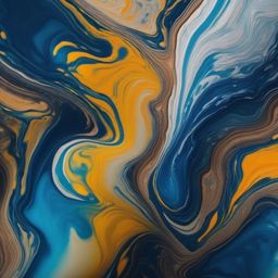 Fluid acrylic pour on abstract surfaces top view, product photoshoot realistic background, hyper detail, high resolution