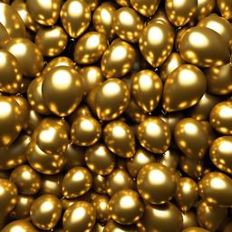 Gold Background Wallpaper - gold balloon background  