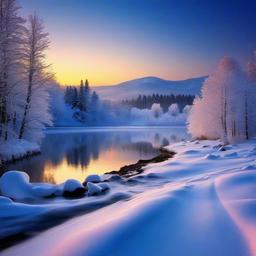 Winter background wallpaper - winter scenes wallpaper  