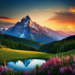 Mountain Background Wallpaper - live mountain wallpaper  
